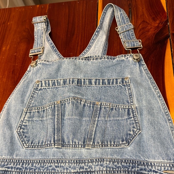Gap Blue Jeans Denim Overalls 38/30 - Picture 2 of 9